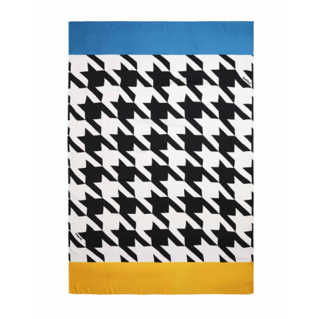 Foulard/Pareo in seta pied de poule: scheda e prezzo - www.dampai.it