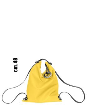 Borsa-zaino in pelle riciclata Lilly: colori e prezzo - www.dampai.it