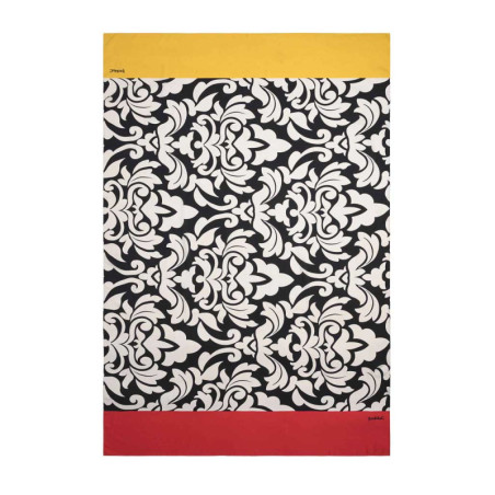 Scarf/Pareo in silk with damask design: sizes and prices - www.dampai.it