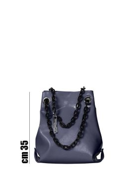 Borsa in pelle trasformabile Doriana: misure, colori e prezzo - www.dampai.it