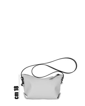 Pochette in pelle riciclata Pouch & Tracolla: misure e combinazioni - www.dampai.it