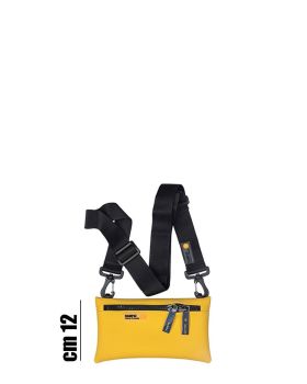 Borsa Porta Cellulare in Tessuto Gommato