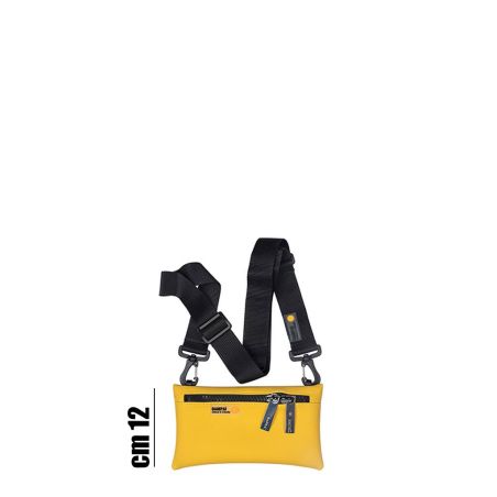 Borsa Porta Cellulare in Tessuto Gommato