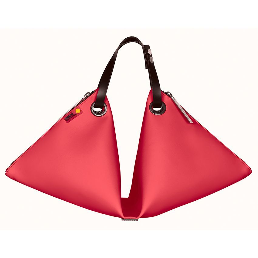 PLAUTILLA N°1 - Handbag in Rubberized Fabric PLAUTILLA N°1 - Handbag in Rubberized Fabric