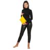 POUCH & Shoulder Strap - Clutch bag in rubberized fabric