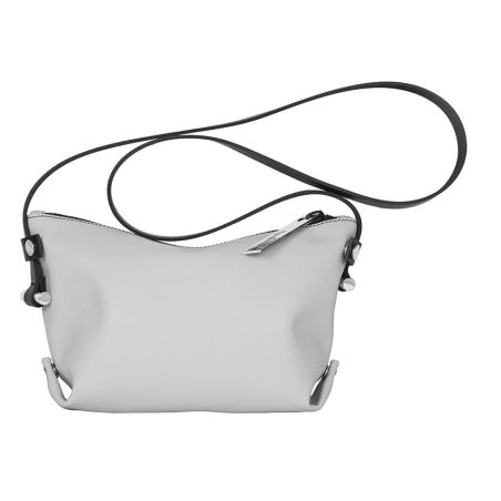 Pochette in pelle riciclata Pouch & Tracolla: misure e combinazioni - www.dampai.it