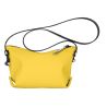 Clutch bag in recycled leather Pouch & Shoulder strap: details- www.dampai.it