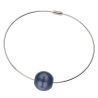 Collana in acciaio FILO con sfere intercambiabili: colori, misura e prezzo - www.dampai.it
