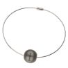 Collana in acciaio FILO con sfere intercambiabili: colori, misura e prezzo - www.dampai.it