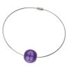 Collana in acciaio FILO con sfere intercambiabili: colori, misura e prezzo - www.dampai.it
