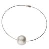 Collana in acciaio FILO con sfere intercambiabili: colori, misura e prezzo - www.dampai.it