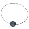 Collana in acciaio FILO con sfere intercambiabili: colori, misura e prezzo - www.dampai.it
