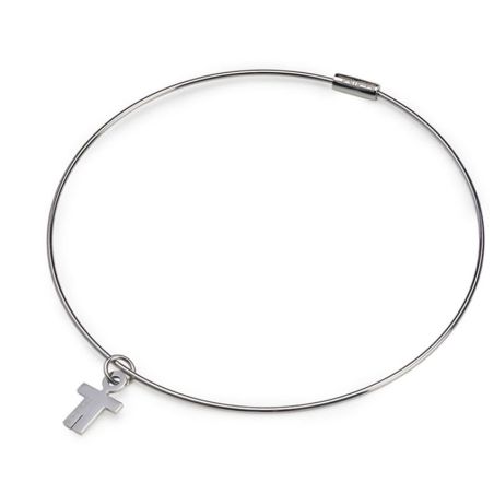 Collana in acciaio FILO con sfere intercambiabili: colori, misura e prezzo - www.dampai.it