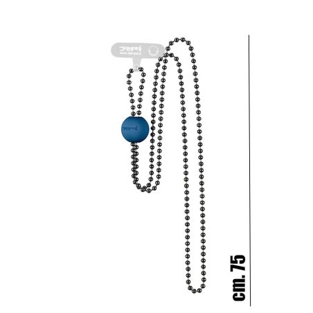 PinkaPallina catenella lunga colore nero