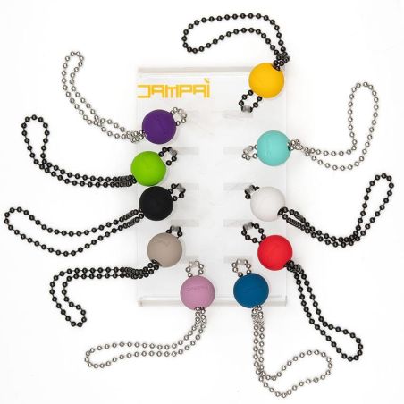 PinkaPallina catenella lunga colore nickel