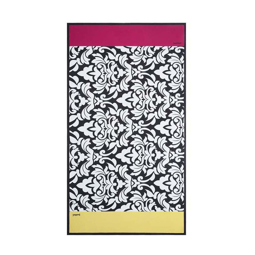 Scarf/Pareo in silk with damask design: sizes and prices - www.dampai.it