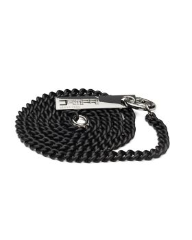 Black Grumette chain, in metal for bags: combinations and price - www.dampai.it