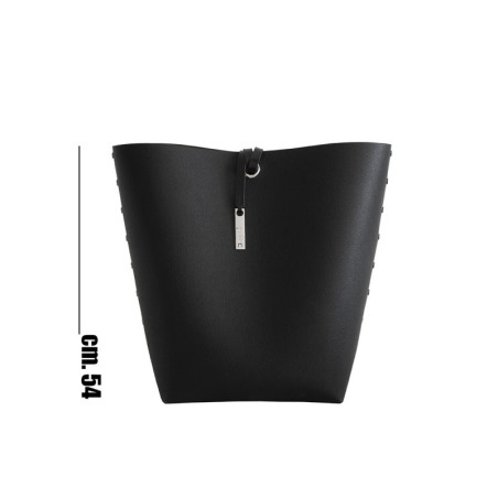 House basket in bonded leather Il Lungo: size and price - www.dampai.it