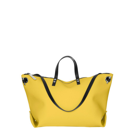 Borsa Plautilla n°3 (big) in tessuto gommato