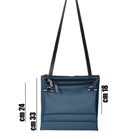 Shoulder bag in bonded leather Eileen: size, colors and price - www.dampai.it