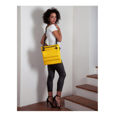 Borsa in pelle riciclata Eileen 3: misure possibili, colori e prezzo - www.dampai.it