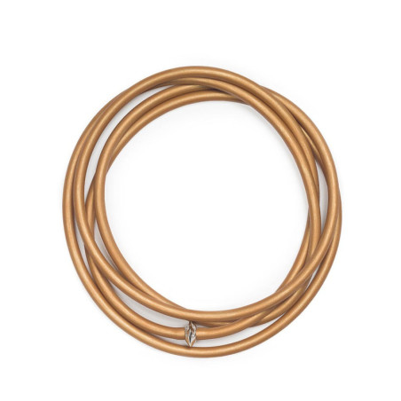 La Lunga rubber necklace: details and price - www.dampai.it