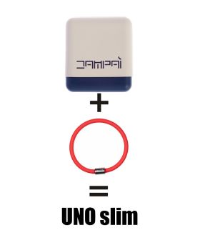 Design Bijoux, Caucciù Bracelet “UNO” slim