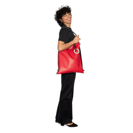 Borsa-zaino in pelle riciclata Lilly: colori e prezzo - www.dampai.it