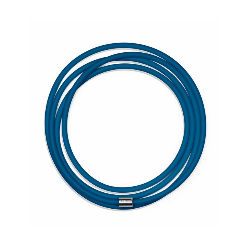 La Lunga rubber necklace: details and price - www.dampai.it