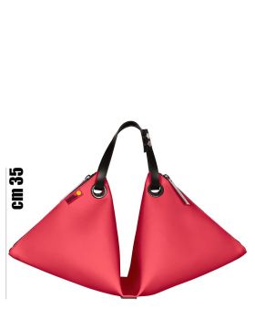 PLAUTILLA N°1 - Handbag in Rubberized Fabric