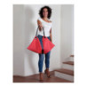PLAUTILLA N°1 - Handbag in Rubberized Fabric