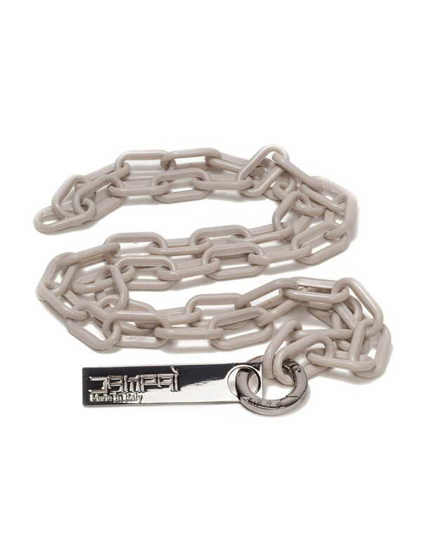 Bag Plastic Chain - Cream Color