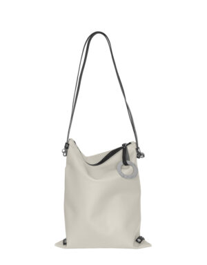 borsa zaino in pelle LILLY Bianco Corallo 7527 C