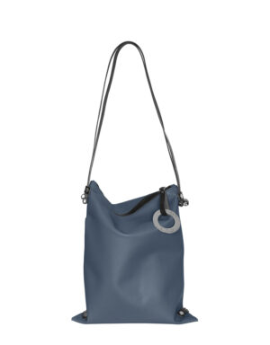 borsa zaino in pelle LILLY Blu Notte 533 C