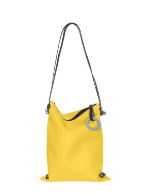 borsa zaino in pelle LILLY Giallo Smile 7405 C