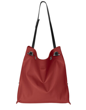 borsa doriana&tracolla rosso cuoreo dampai