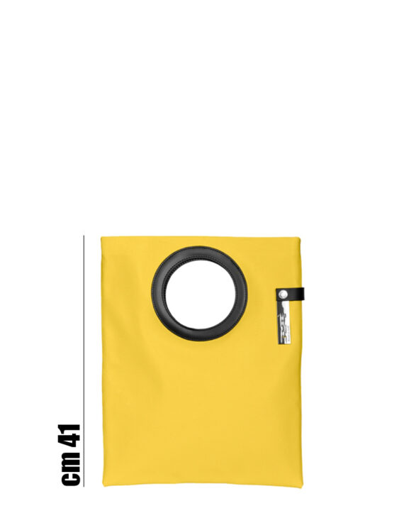 borsa in pelle LUCIA n°3 Giallo Smile in evidenza