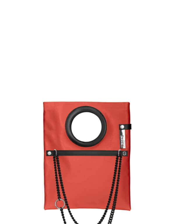 borsa in pelle LUCIA n°3 Rosso Amore 200 C