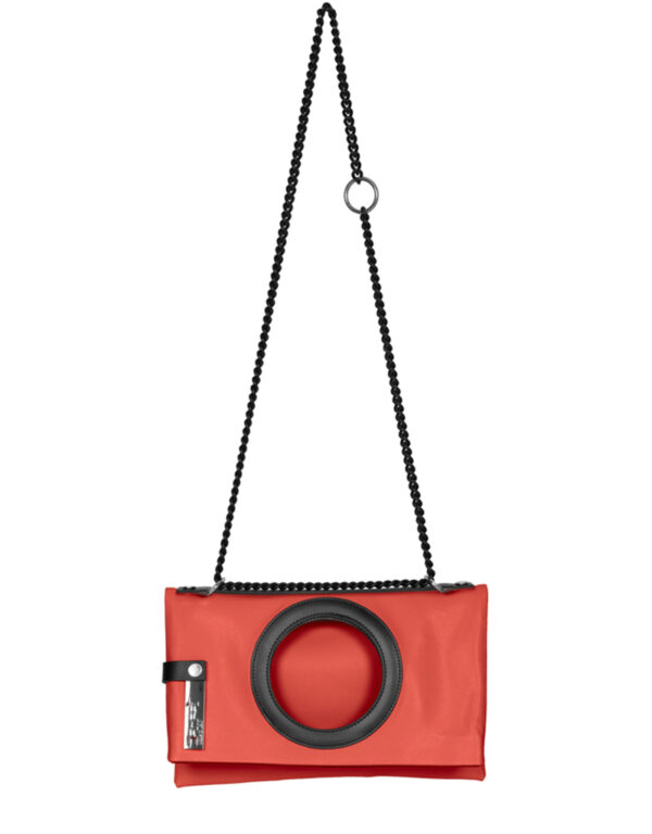 borsa in pelle LUCIA n°3 Rosso Amore 200 C