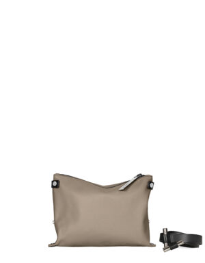 pochette con tracolla POUCH&TRACOLLA Tortora 7530 C