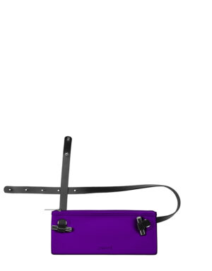 SmallPOUCH&TracollaAperta Viola 2597 C