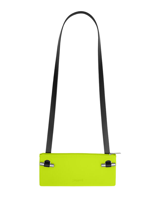 SmallPOUCH&Tracolla Verde Smile