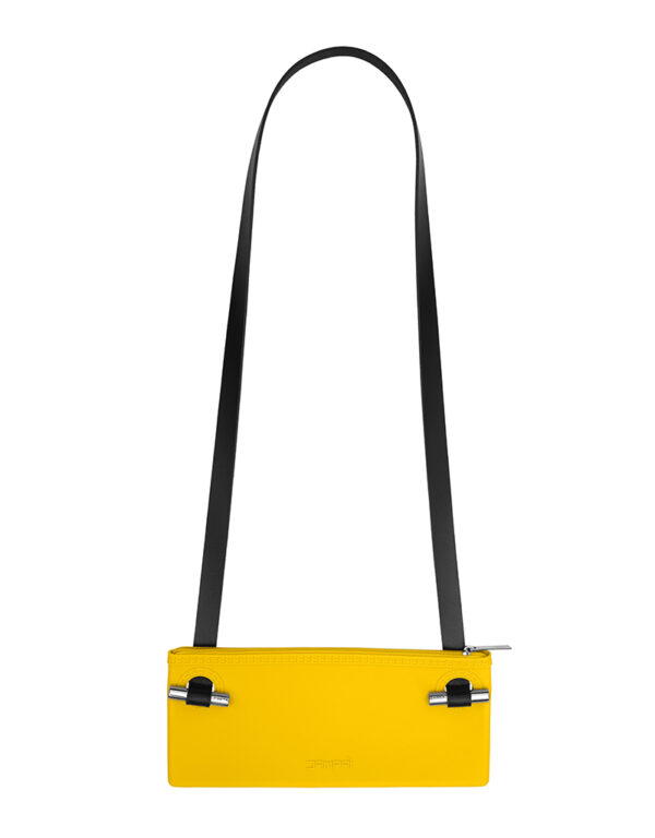 SmallPOUCH&Tracolla Giallo Smile 7548 C