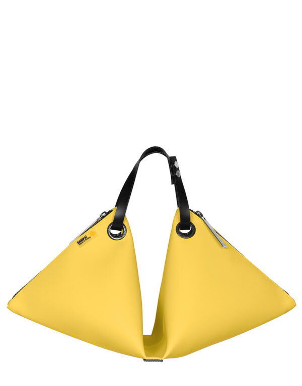 borsa in gomma PLAUTILLA Giallo Smile 7405 C