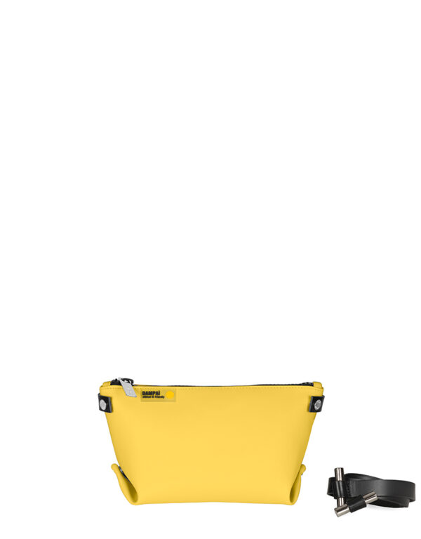 pochette in gomma POUCH&TRACOLLA Giallo Smile 7405