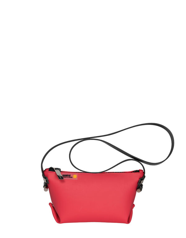 pochette in gomma POUCH&TRACOLLA Rosso Rossetto 7636 C