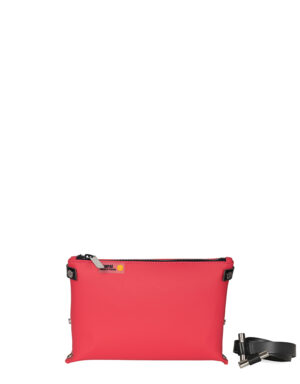 pochette in gomma POUCH&TRACOLLA Rosso Rossetto 7636 C