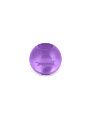 Sfera VIOLA AMBRATO 268c per Collane e Bracciali in caucciù - 20 mm