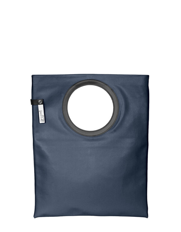 borsa in pelle LUCIA n°1 blu notte dampai