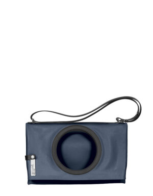 borsa in pelle LUCIA n°1 blu notte dampai